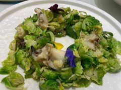 有机迷你甘蓝呛螺片-绫罗岛海鲜私房菜(鸭绿江边店)