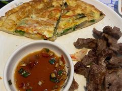 海鲜葱饼-青松馆韩国料理(香港中路佳世客店)