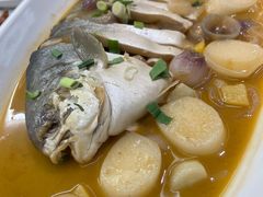 舟山鲳鱼烧年糕-上海年代·浙菜家烧·小海鲜(水上东路店)