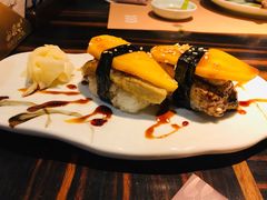 鹅肝芒果握饭-山葵家·创意料理(临平银泰城店)