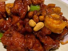 椒香虾仁爆鸡球-陈傻子餐厅(世纪都会店)