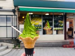 抹茶冰淇淋-鎌倉茶々(本店)