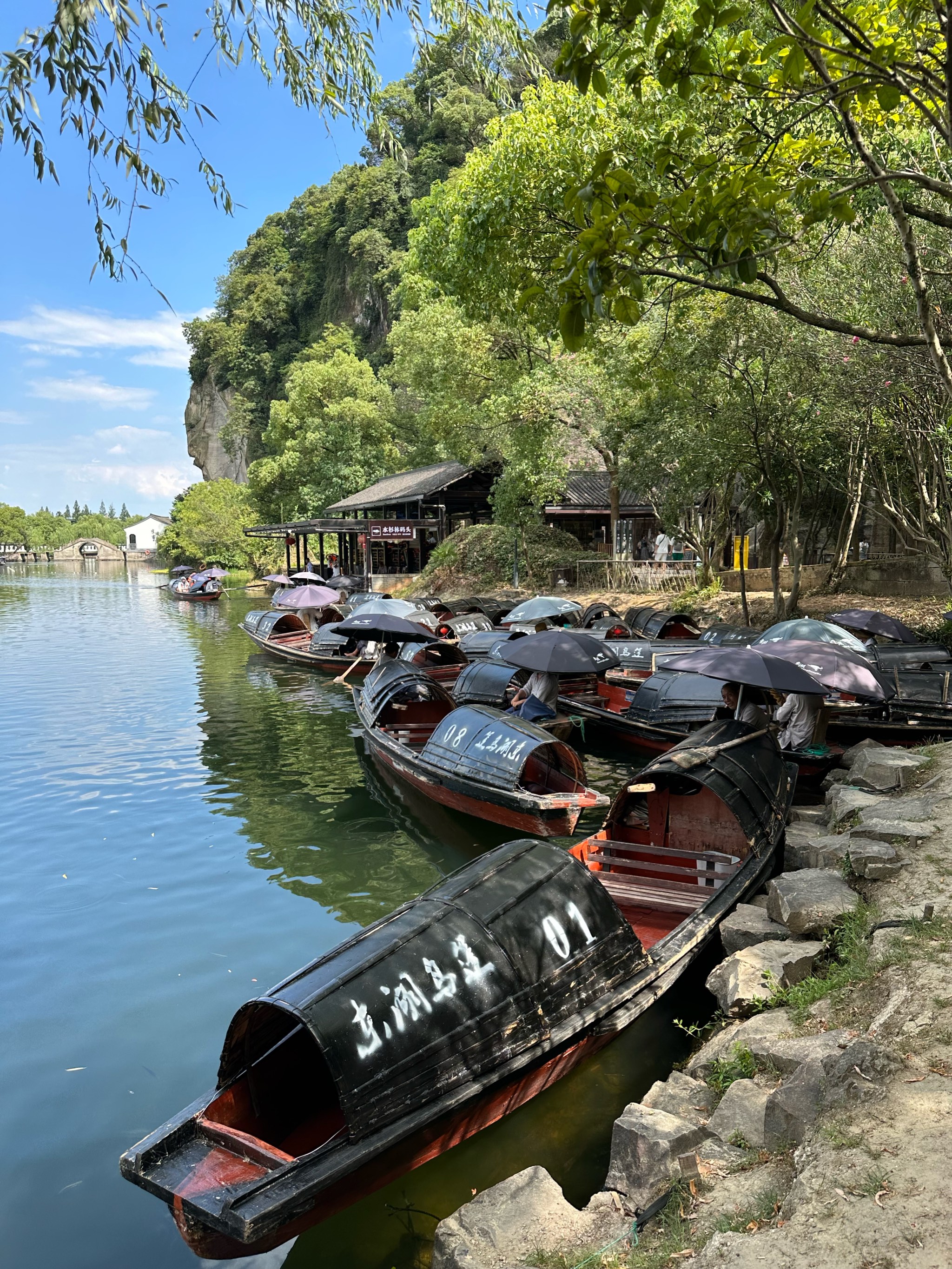 绍兴东湖照片图片