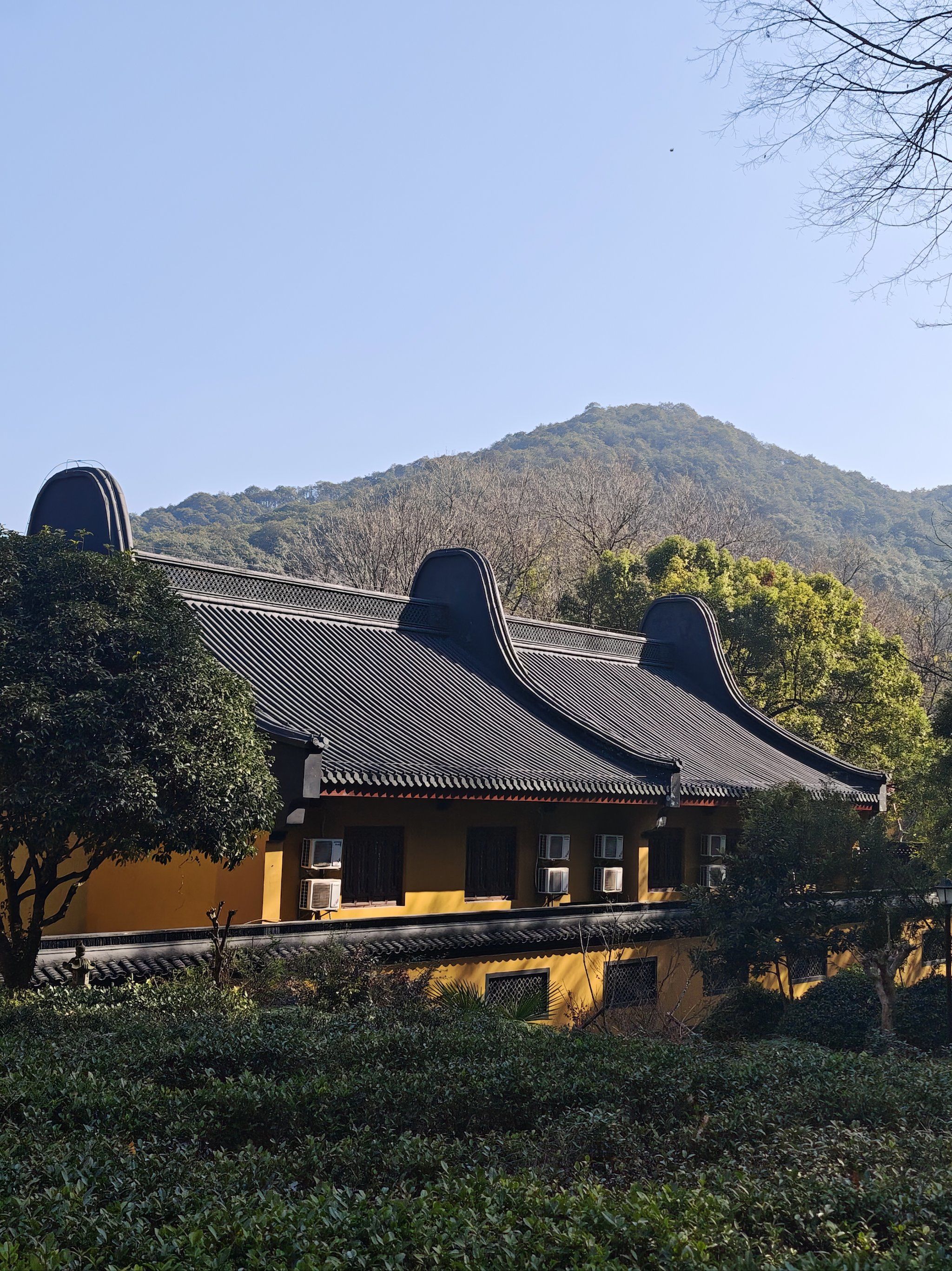 法镜寺寺庙的一角