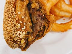 牛肉火烧-老磁器口豆汁店(天坛店)