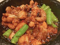 石锅杭椒牛蛙-桂满陇天书(南京德基旗舰店)