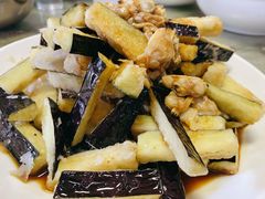 蛤蜊肉拌茄子-华春餐馆(鱼山路店)