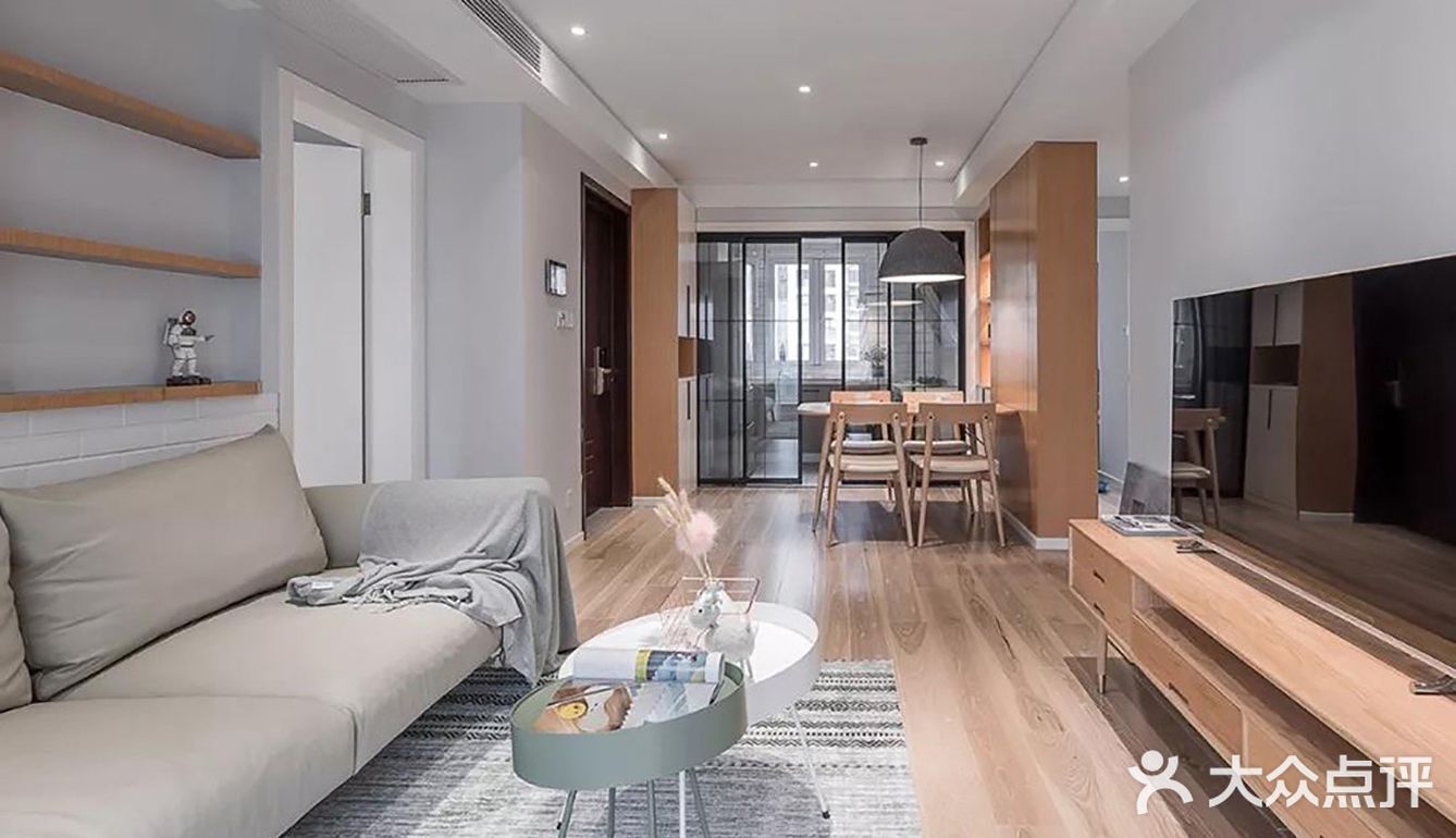 有效增加了空间采光，明亮而通透