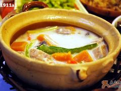 椰汁鱼香煲-佛有缘素食馆·荔湾老字号(陈家祠首店)