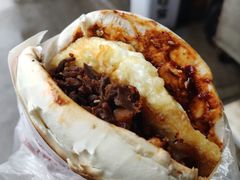 蛋菜夹馍-老马家马蓉蛋菜夹馍·腊牛肉夹馍(回民街店)