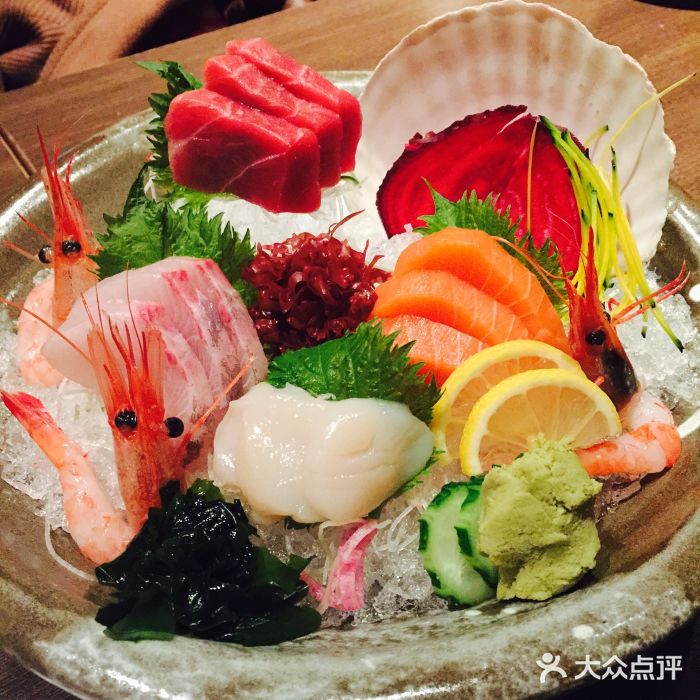东京和食 Sun with AQUA刺身拼盘图片