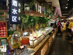 自助取餐区-大漠风烤肉火锅自助餐厅(鹰展店)