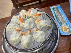 精品大虾蒸饺-叶存利海鲜大馅饺子(海宁路总店)
