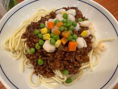 虾仁炸酱面-奎元馆.百年奎元.非遗传承(西湖边的解放路店)