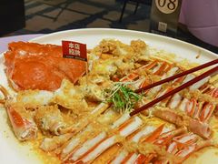 蒜蓉粉丝蒸俄罗斯板蟹-紫阳海鲜楼·传承闽味(长乐路总店)