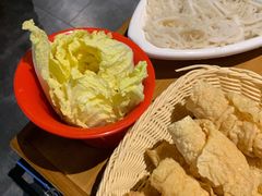 潮汕炸豆皮-今日炊牛·潮汕牛肉火锅(华采天地店)
