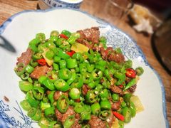 小炒黄牛肉-土桥手掌鸡·26年灌县老味道(都江堰店)