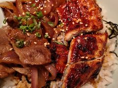 蒲烧鳗鱼拼牛肉丼-yokocho上横町·日本食街(深业上城店)
