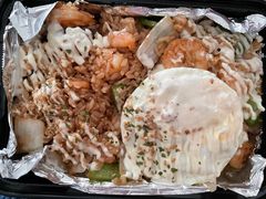 虾仁皮拉夫-机器人火炉披萨(爱琴海店)