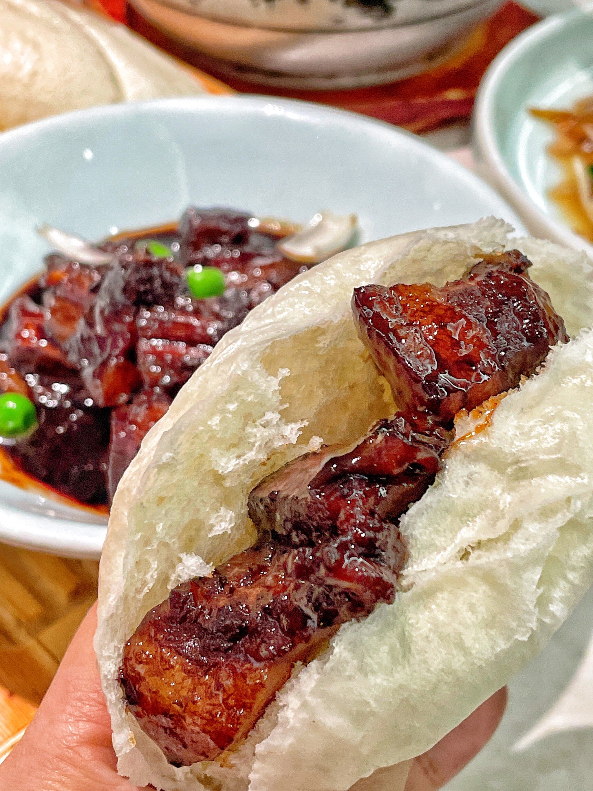 谁懂这一口红烧肉夹馒头的满足感?