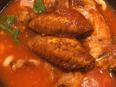 番茄浓汤鸡翅猪扒通粉-华嫂冰室(尖沙咀店)