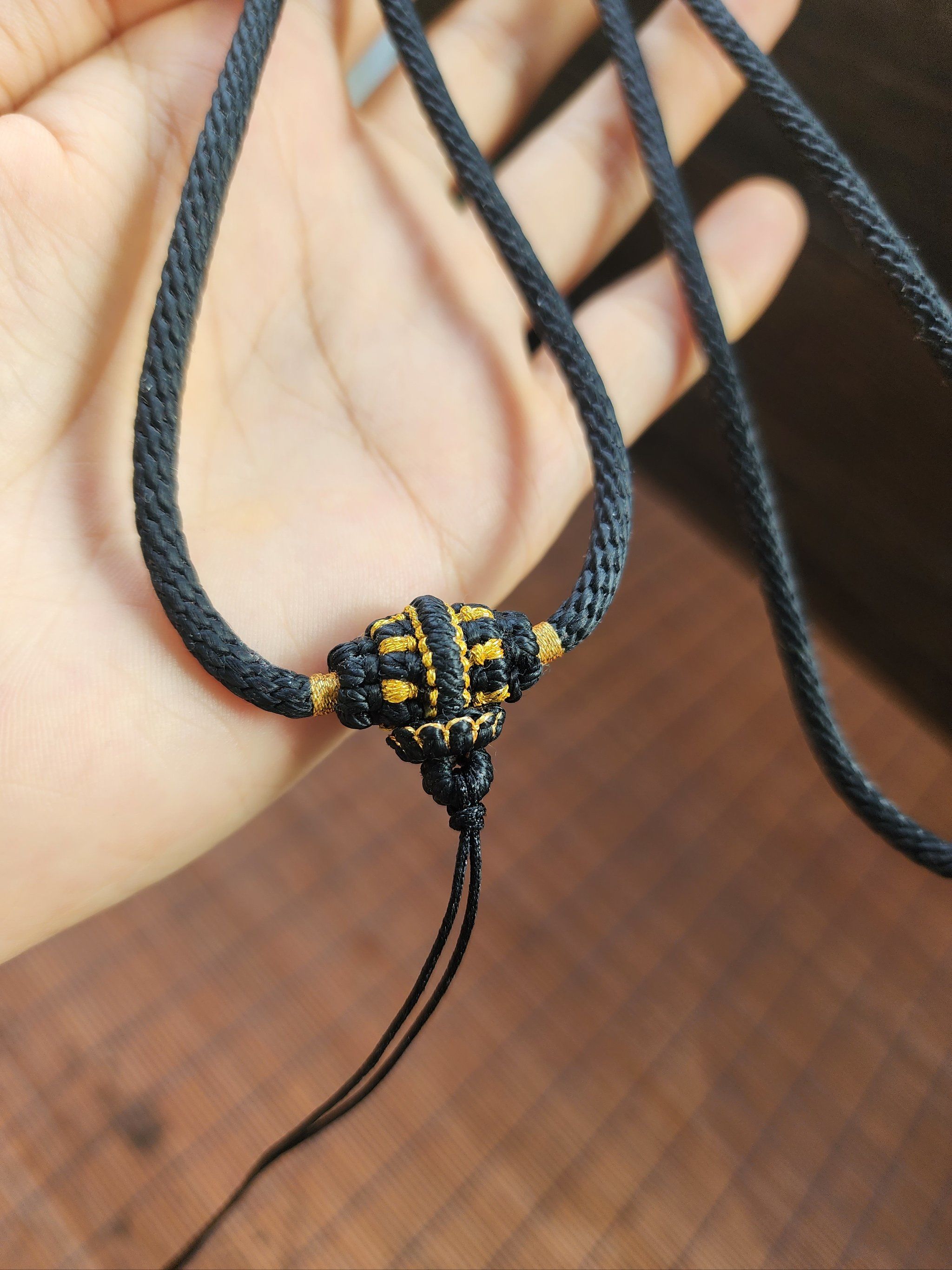 纯手工编织项链绳