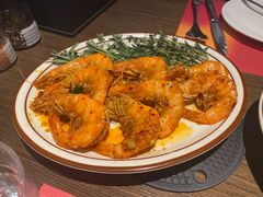 西班牙蒜香油爆虾-ZAFFERANO西班牙海鲜饭(上海首店)