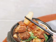 双拼啫啫粉(牛腩+牛筋)-珍珍小食店(西华路店)