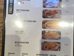 菜单-Burger Joys Central(中环士丹利街店)