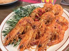 西班牙蒜香油爆虾-ZAFFERANO西班牙海鲜饭(上海首店)