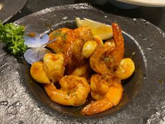 西班牙蒜香虾-Supine Bistro溯泮餐厅