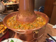 土司铜锅油焖鸡-浩海火燒雲傣家菜(芮欧百货店)