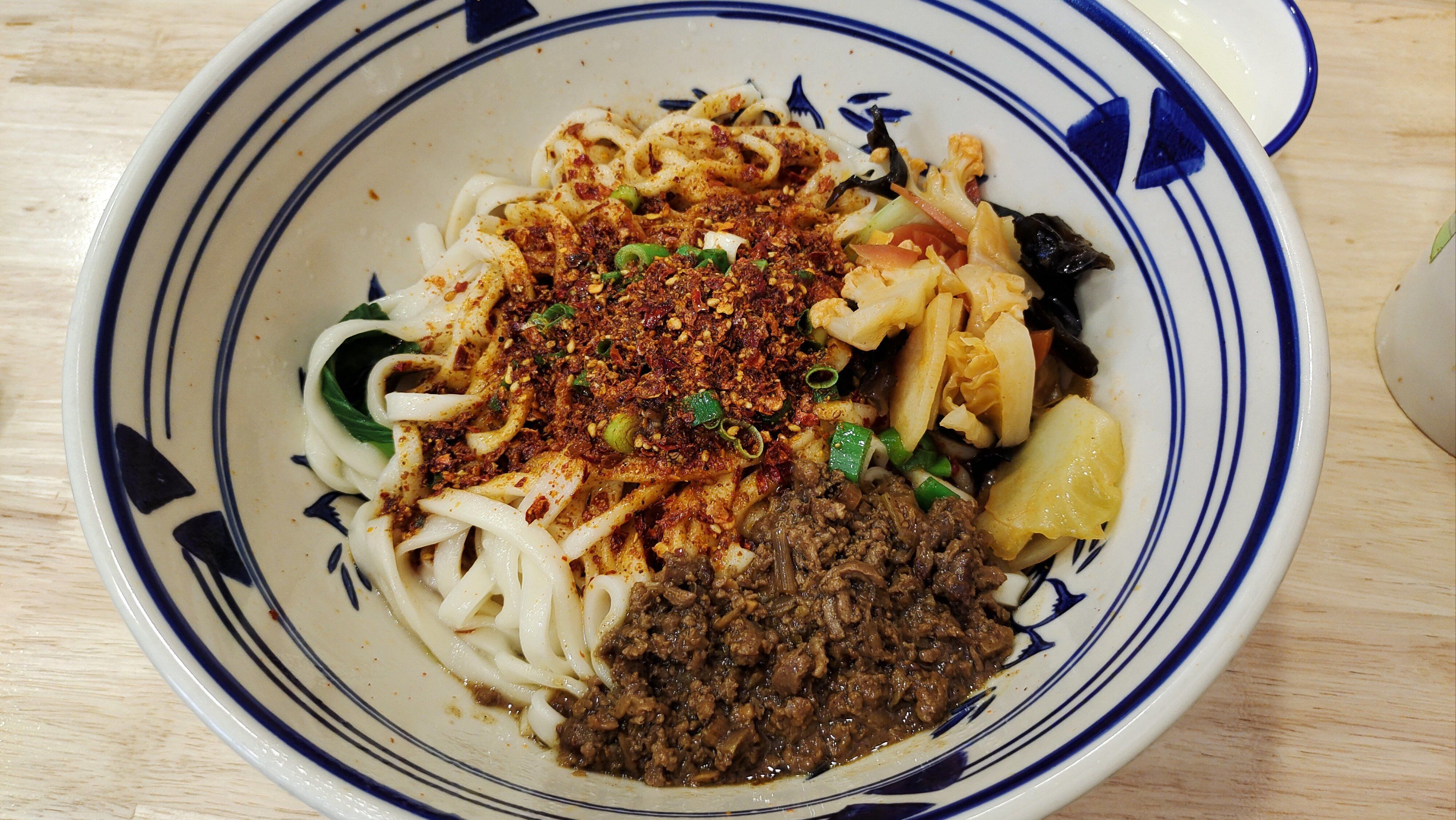 n面真的非常好吃,油泼面,西红柿面,杂酱面,剁椒面,三合一,二合一