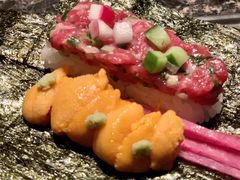海胆生牛肉手卷-老乾杯和牛烧肉(王府中环店)