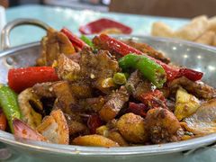 干锅耗儿鱼-廖老妈蹄花店(人民公园陕西街259号店)