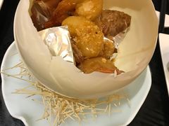 珊汁沙律大虾-柒园·三十年创意杭帮菜(龙湖滨江天街店)