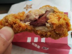 金沙咸蛋黄香辣鸡翅-肯德基(电力路店)