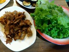 烤五花肉-炙热童年·老北京炙子烤肉(南锣鼓巷店)