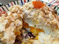 温泉蛋爆浆土豆泥-仙隐小鹿中华料理(南宁万象城店)