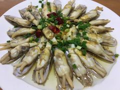 葱油蛏子-海月湾海景餐厅( 嵊泗本地老字号店)