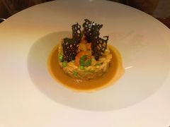 北海道海胆意大利烩饭-wann lounge 低温慢煮牛排·清吧