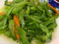 素炒苦瓜-范记靖远羊羔肉(博物馆店)