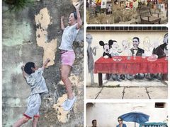 -槟城街头艺术街区