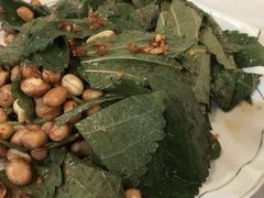 炝拌苏子叶-朝族高丽火盆