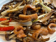 干煸鹿茸菌板筋-滋粥楼·顺德菜海鲜茶点(金融城店)