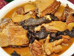 野菇炖鸡-崔家大院·特色农家菜