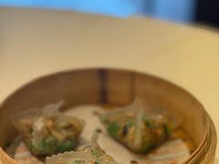 菌菇贡菜蒸饺-利苑酒家(合景国际金融广场店)