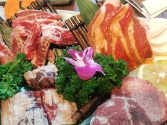 -明洞阿姨·韩式酱蟹烤肉·创意料理(三元桥店)