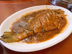 红烧大黄鱼-金丝饭庄(金丝新天地保障性住宅小区店)