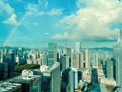 -深圳中洲万豪酒店·大堂酒廊·高空海景